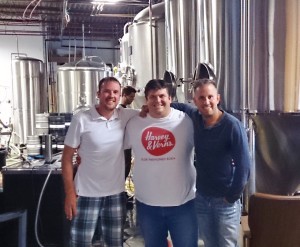 Us with Paul Meek from Kichesippi Beer