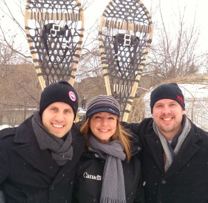 Us with Denise from Winterlude
